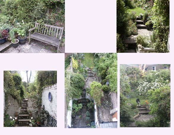 Photomontage garden